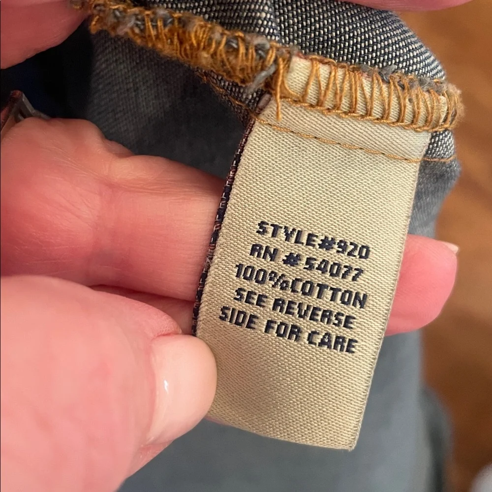 Cabi Jeans McQueen denim shirt sz xl - Picture 7 of 7